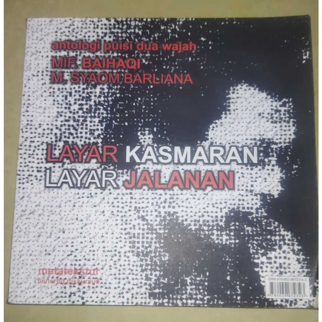 BUKU ORIGINAL LAYAR KASMARAN LAYAR JALANAN