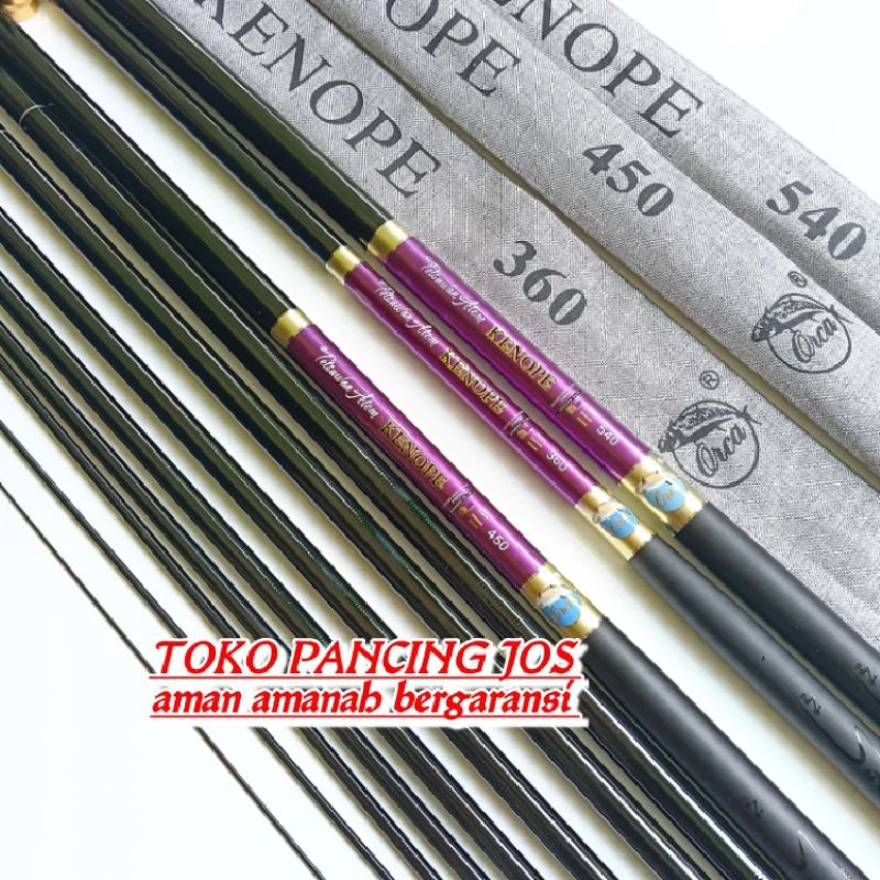 Tegek orca kenope tegek carbon kaku ringan kuat 360 450 540