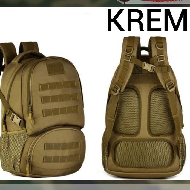 Tas Ransel Tactical 7306 Import Silver Knight Original - Krem