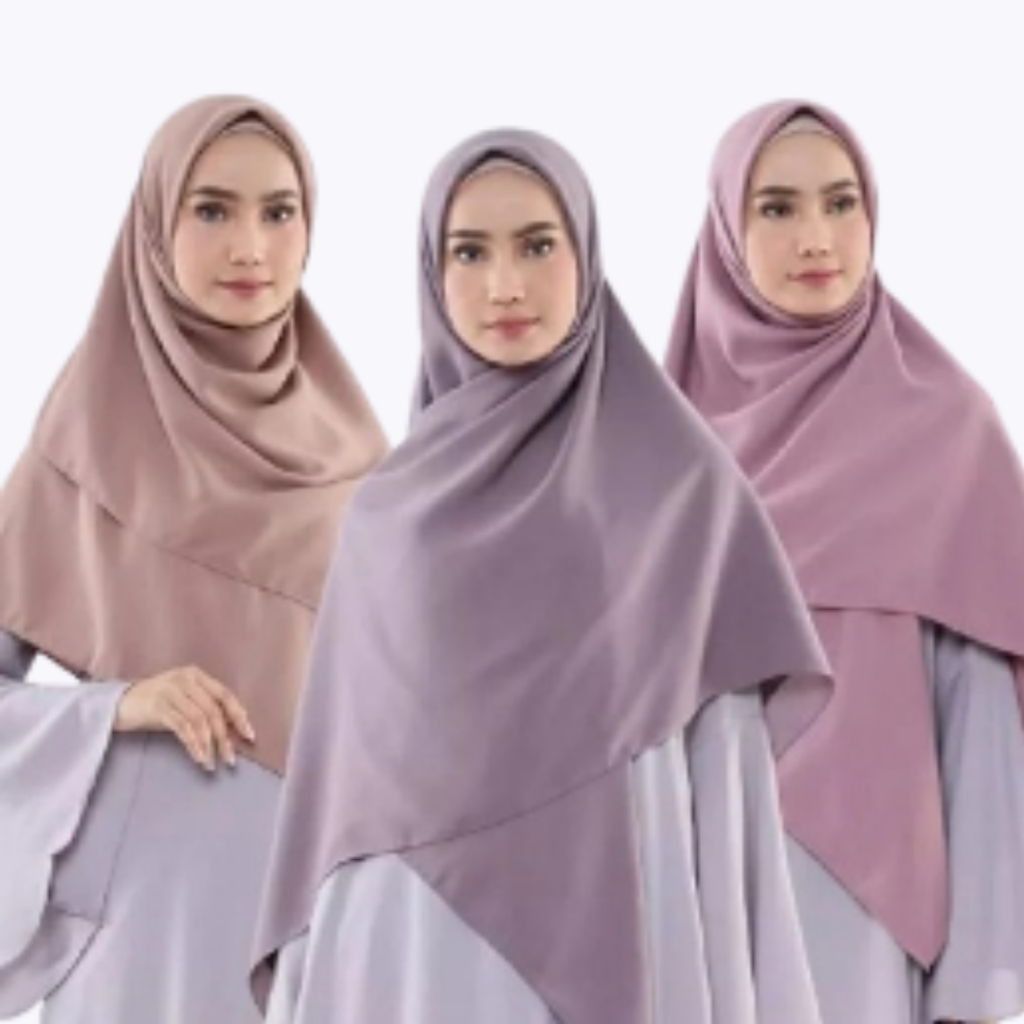 Jilbab SegiEmpat Syari Voal Paris  Jumbo Syari 140x140