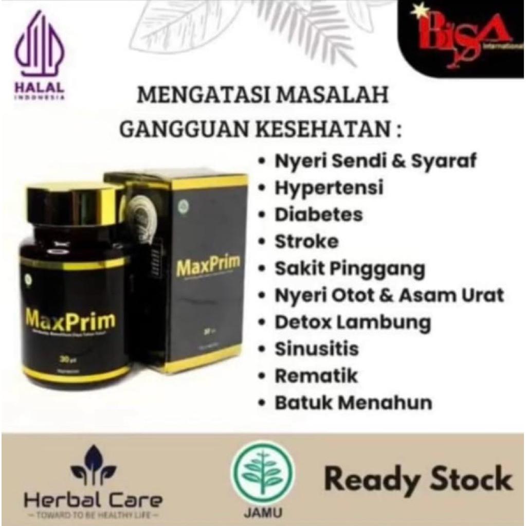 Max Prim & Enzym Tetes Herbal Kesehatan