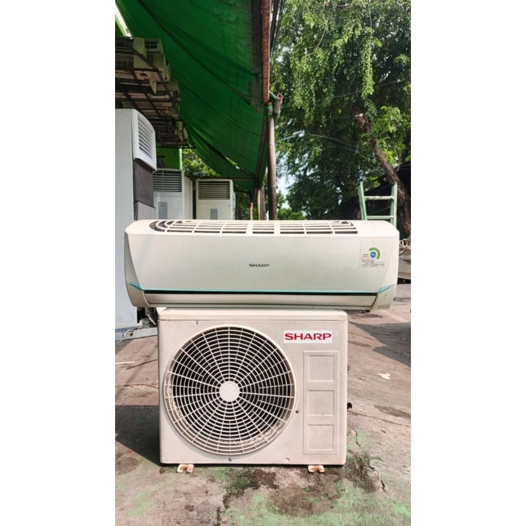 AC Sharp 1 PK R 32 SECOND+pasang (free ongkir se-jabotabek)
