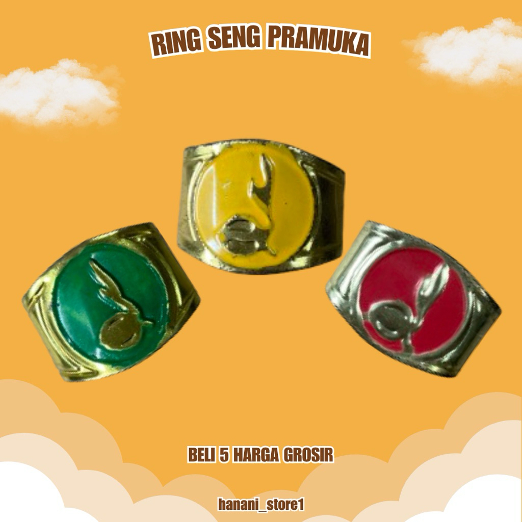 RING HASDUK/KACU PRAMUKA SD SMP DAN SMA MURAH BISA COD