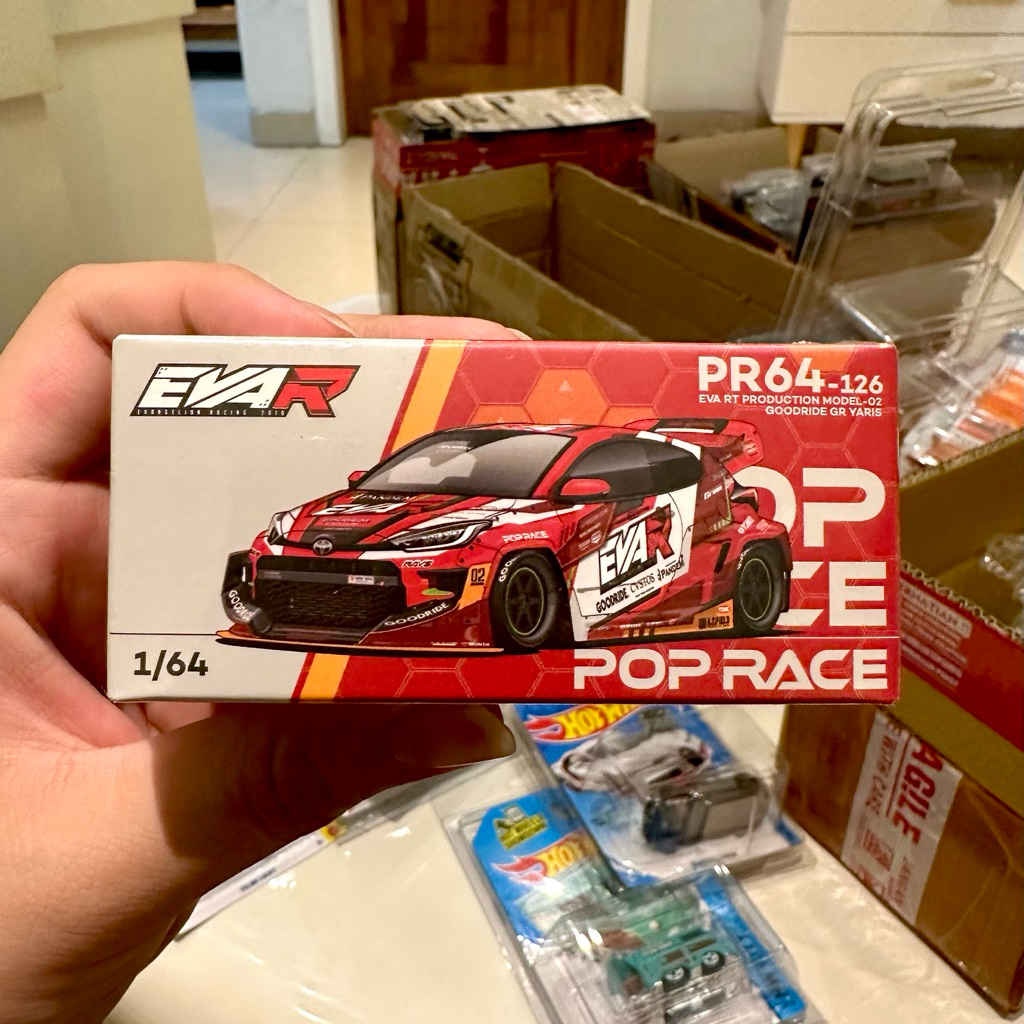 [Segel] Pop Race Eva RT Toyota GR Yaris Goodride Red Merah  Evangelion Racing Team Production Model 