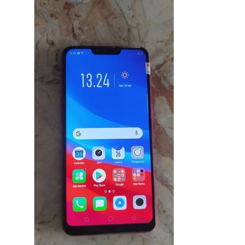 Oppo a3s normal (second) siap di gunakan ram 2/16gn 3/32gb