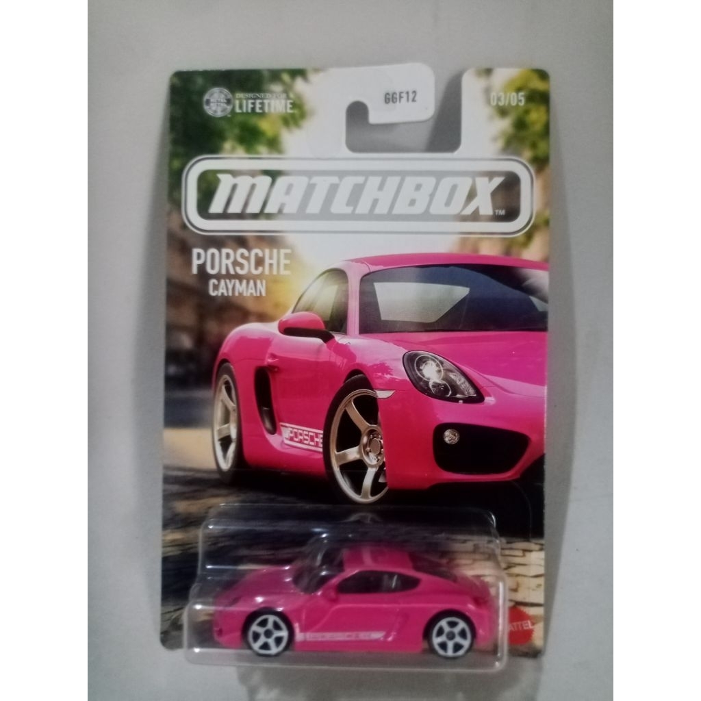 matchbox porsche cayman pink