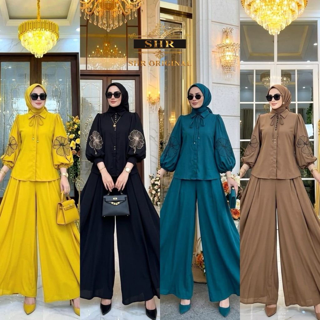 “SHR NEW ONE SET” READY ONE SET KULOT MANIS IMPORT BY SHR REALPICT SIAP KIRIM LANGSUNG