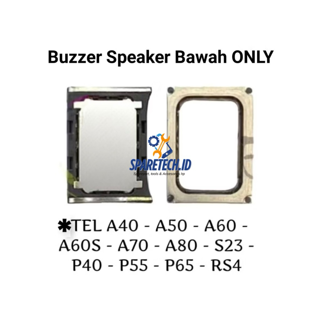 BUZZER ONLY SPEAKER BAWAH MUSIC ITEL A40 / A50 / A60 / A60s / A70 / A80 / S23 / P40 / P55 / P65 / RS