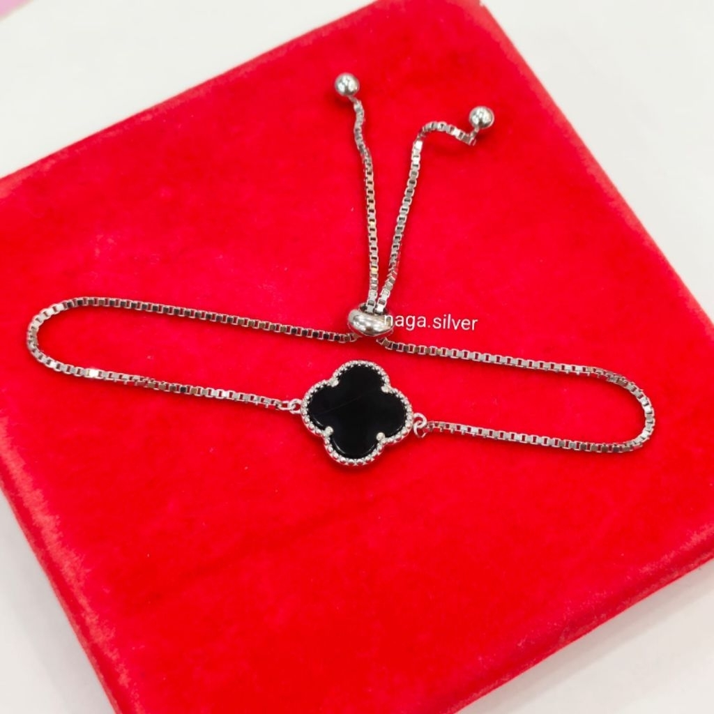 Gelang Dewasa Serut Silver 925 Asli