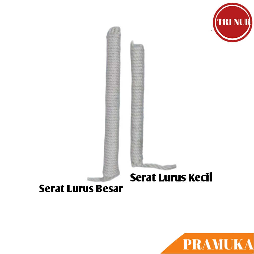Tali Pramuka Serat Lurus Kecil & Besar / Tali Serat Pramuka / Tali Pancang Pramuka / Tali Tenda Pram