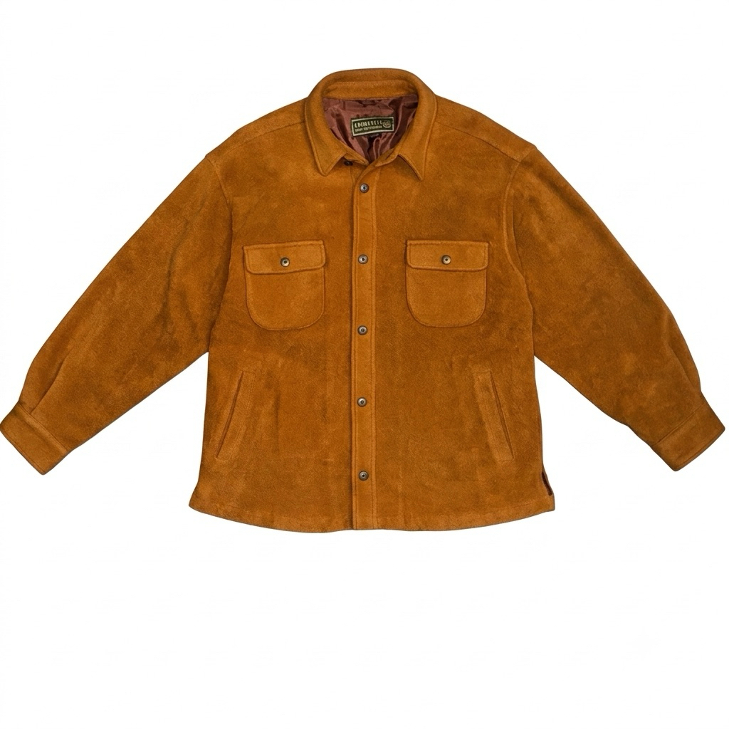 KEMEJA BAHAN SUEDE