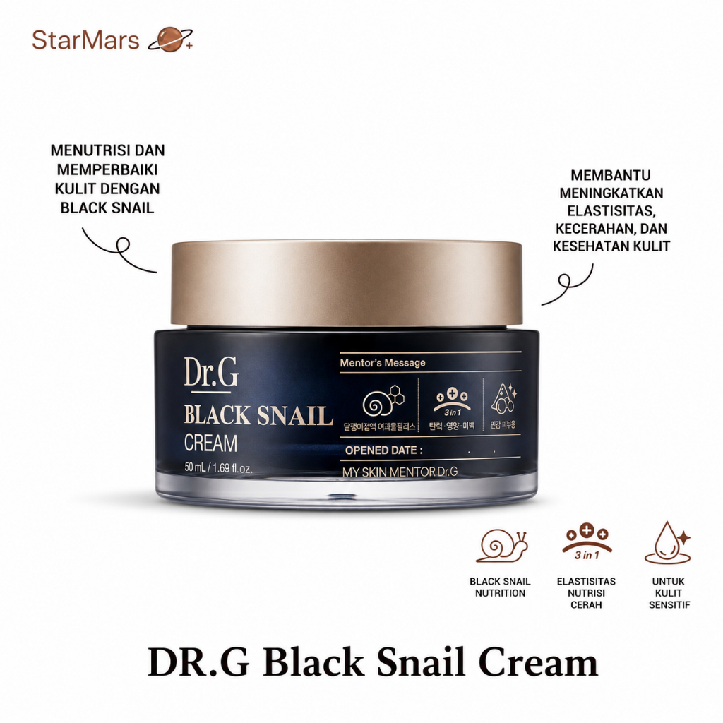 DR.G Black Snail Cream - 50ml