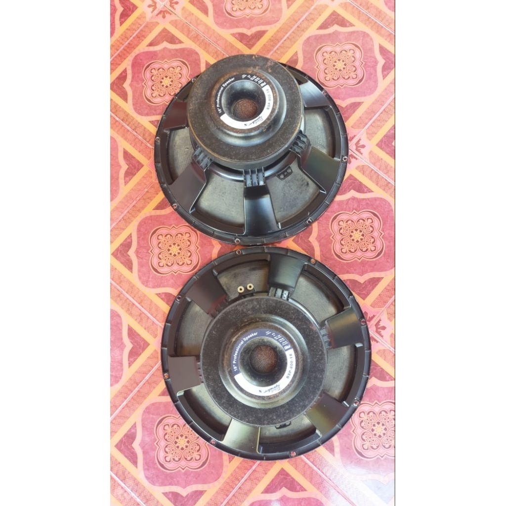 speaker Black Spider BSP-800.18 Kondisi normal pol
