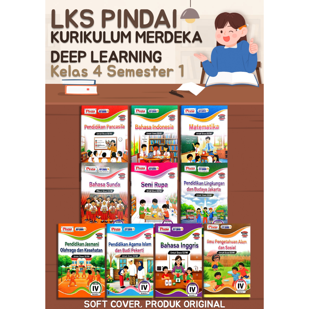 LKS PINDAI Kelas 4 Semester 1 Arya Duta Kurikulum Merdeka (Deep Learning)