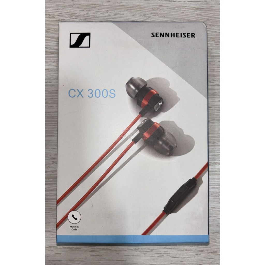 Sennheiser CX 300S In Ear Headphone with One-Button Smart Remote - Red - READY STOCK