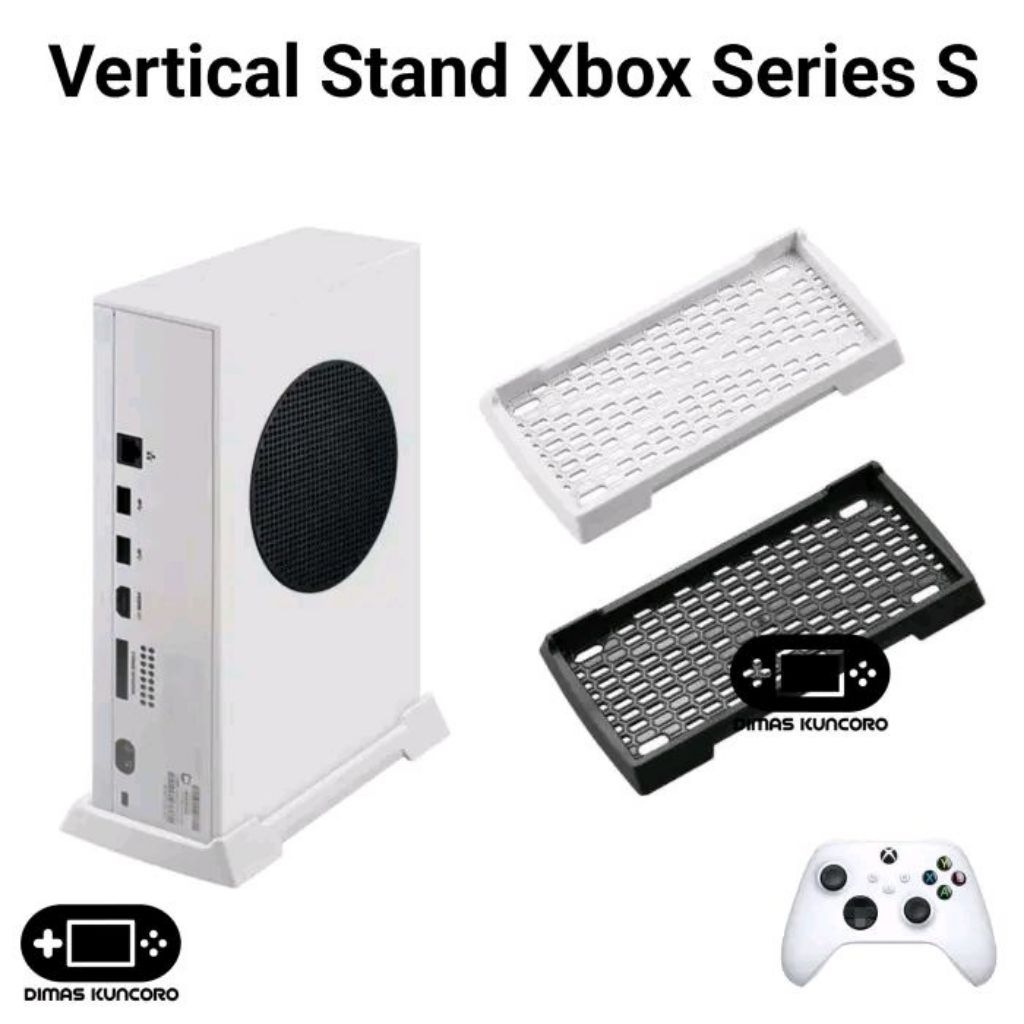 Vertical Stand Xbox Series S vertikal holder bracket dudukan converter adaptor xbox fat adapter one 