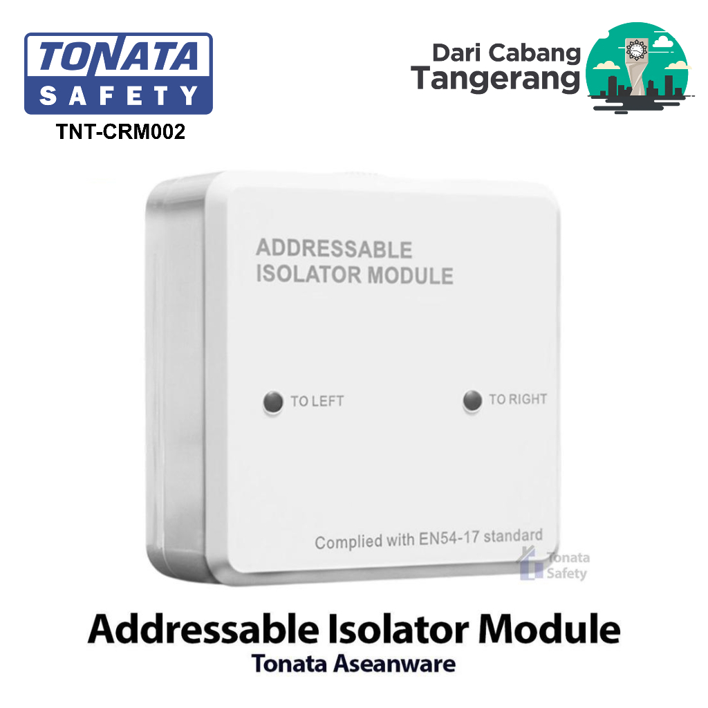 Fire Alarm Addressable Isolator Tonata Aseanware MFCA ASW / Addressabl Isolator / Modul Isolator Sis