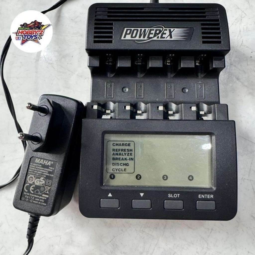 tamiya mini 4wd charger maha powerex mh c9000 second like new,no hitec x4,skyrc nc2600,skyrc mc3000,