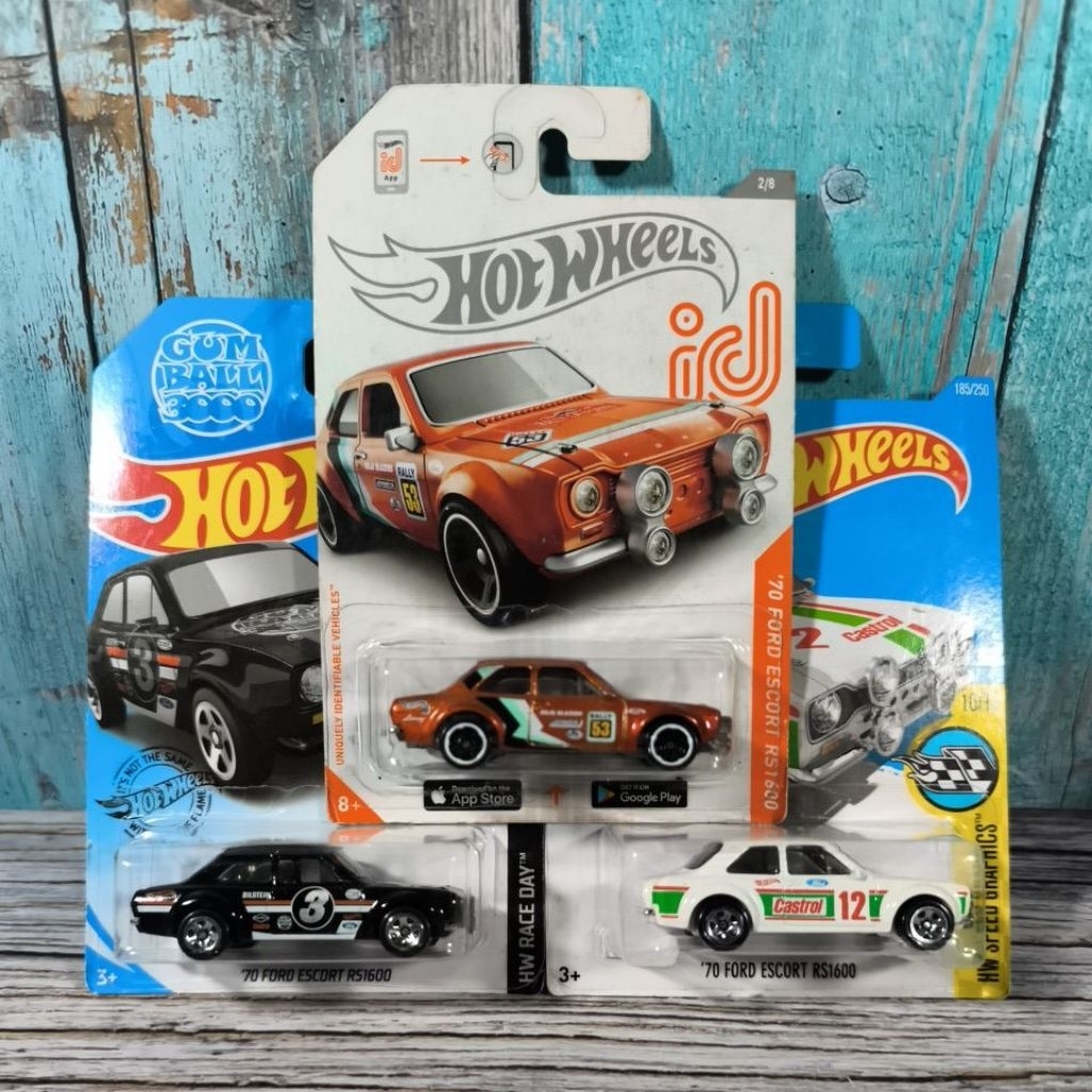 Hot Wheels 70 Ford Escort RS 1600