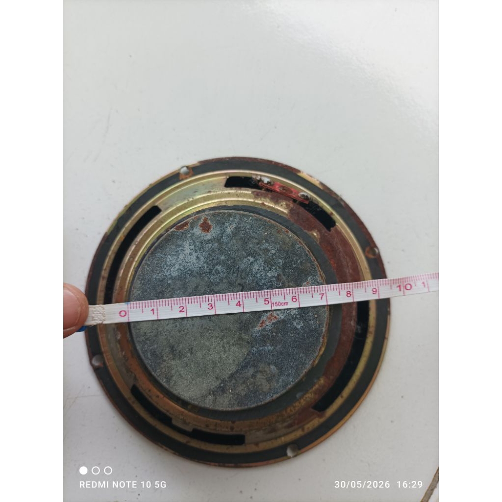 1 pcs Speaker subwoofer 6 inch bekas cabutan kondisi norma, minus karatan sedikit tidak ngaruhl