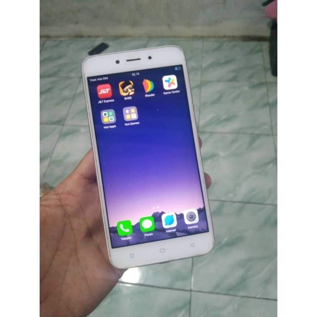 hp Oppo a71 oriyan nominus bekas pakean ram 2/16