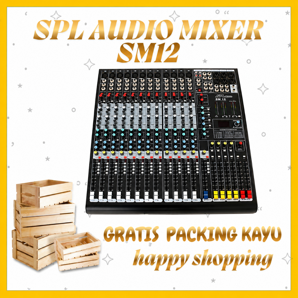 Mixer 12 Chanel Spl Audio SM 12