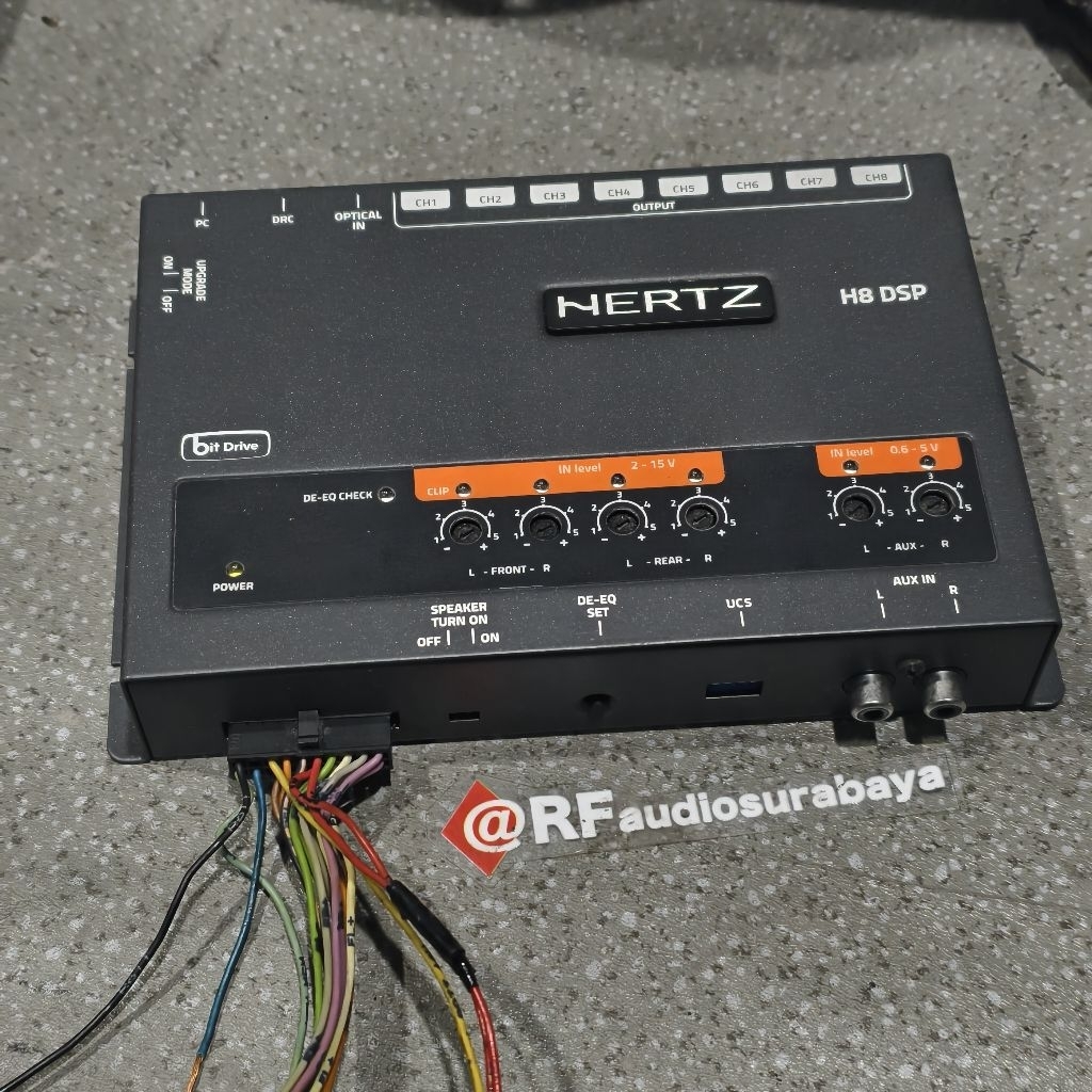 DSP HERTZ H8  Made in Italy 8 Channel