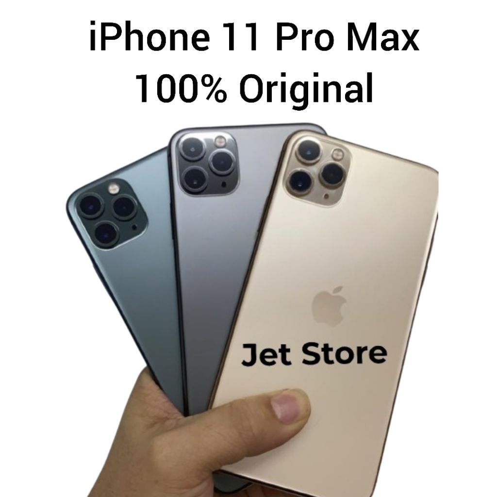 iPhone 11 Pro Max 64GB 256GB 512GB Second Bekas Seken Original Ex Inter IBox BC