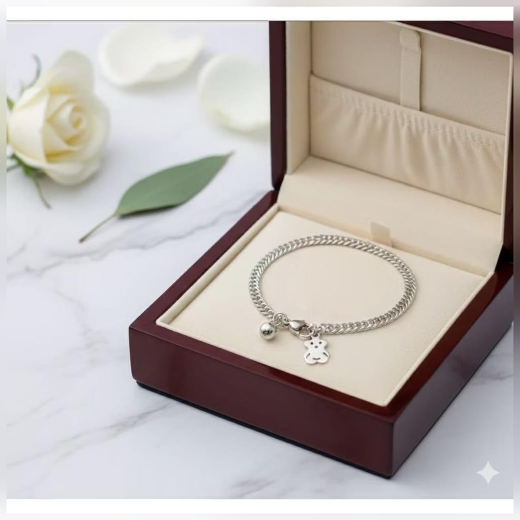 GELANG TANGAN ANAK ANAK CLOVER TITANIUM