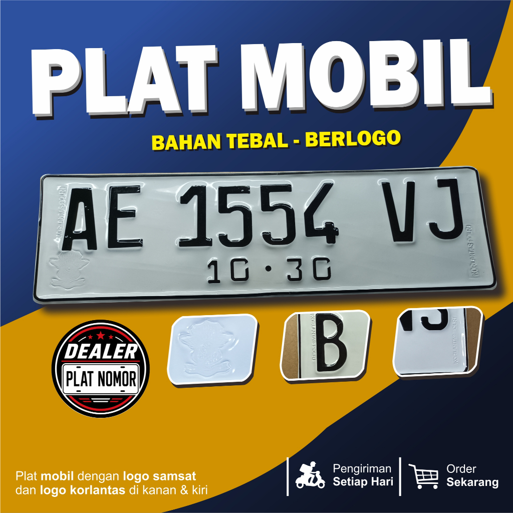 CUSTOM PLAT MOBIL