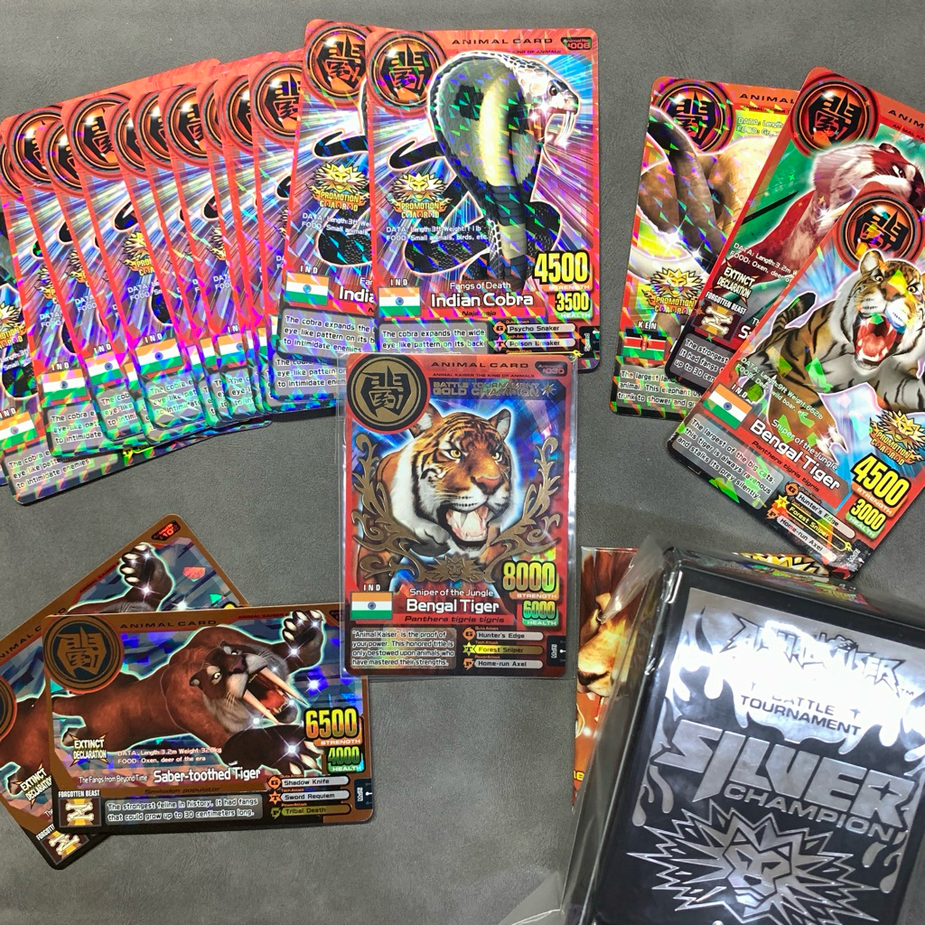 [READY] Animal Kaiser Bengal Tiger Gold Championship