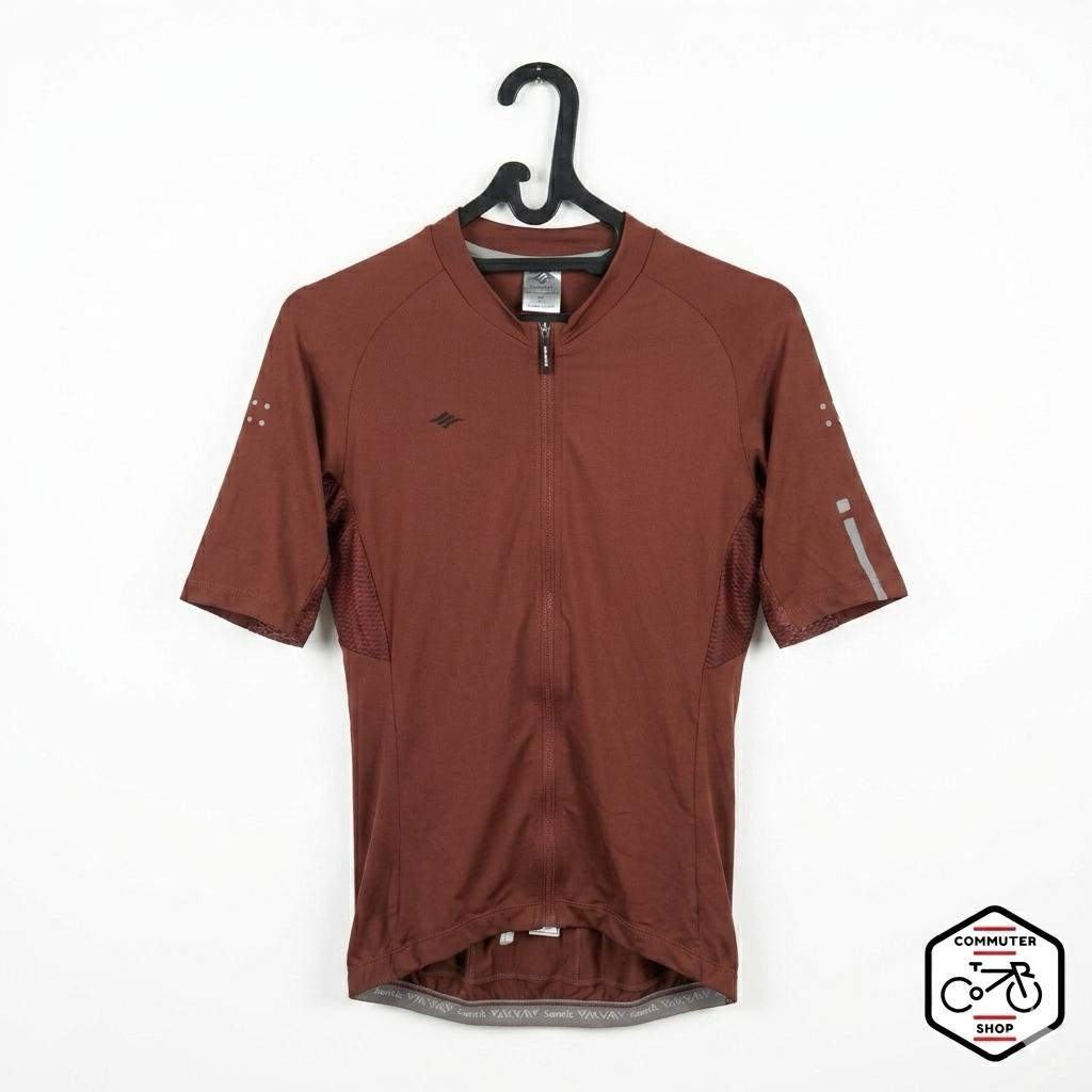 Jersey Sepeda Santic Azuni Maroon Size M