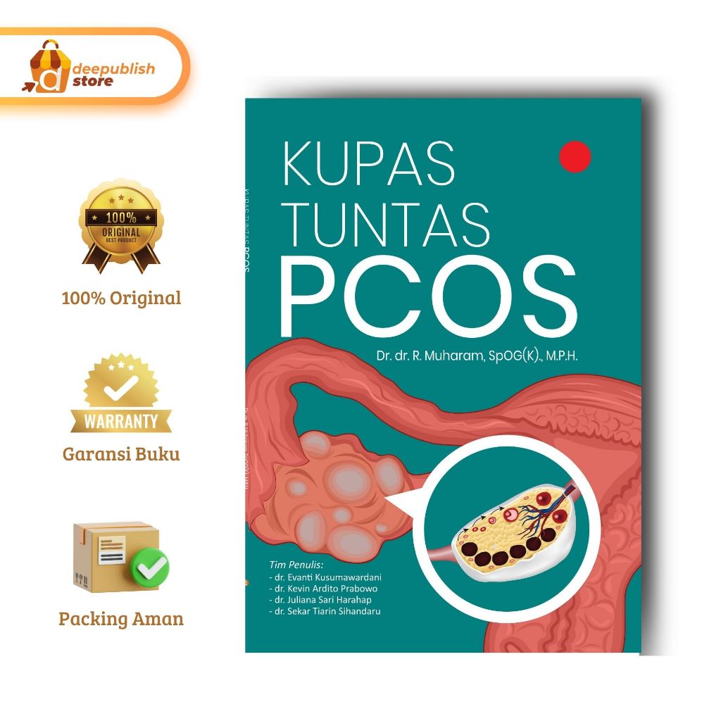Buku Kupas Tuntas PCOS Polycystic Ovary Syndrome Penulis R Muharam Penerbit Deepublish
