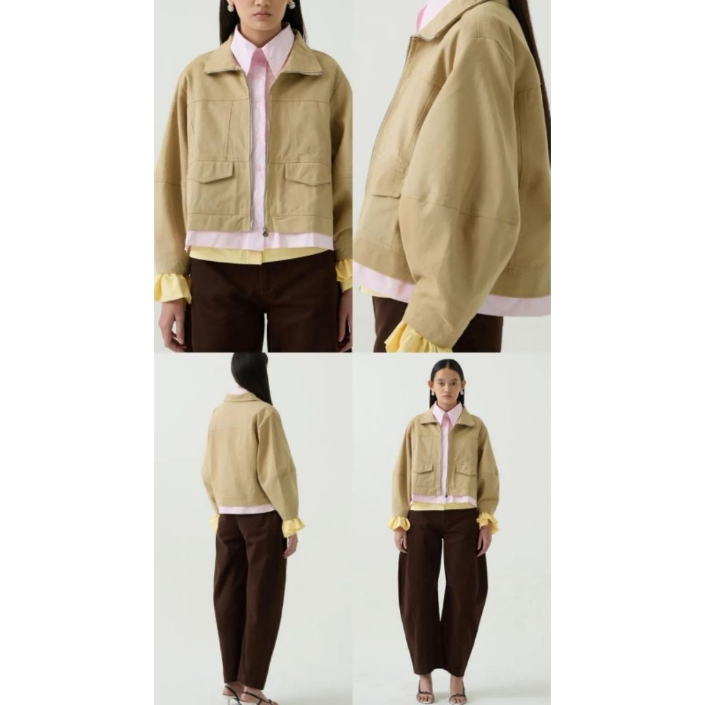 [NEW] NASL Khaki Layered Pink by Nagita Slavina