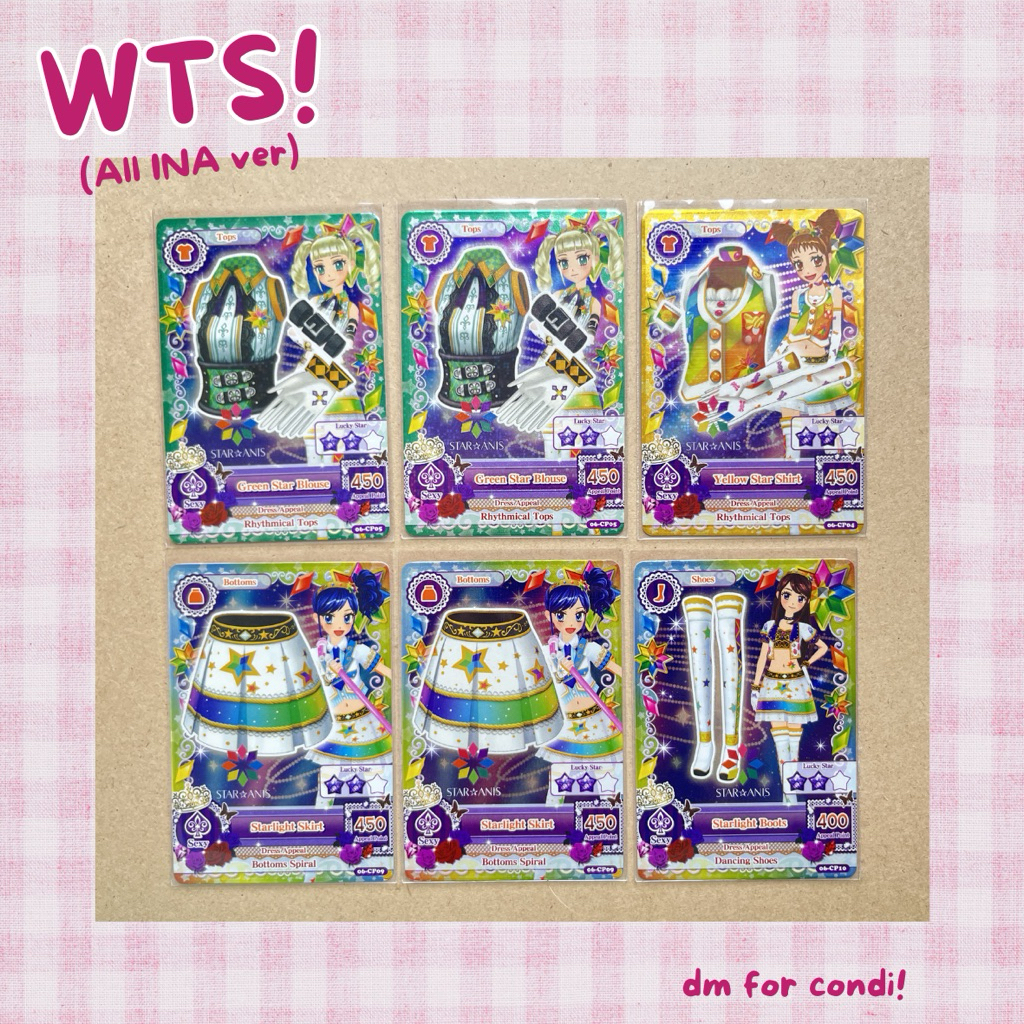 Kartu Aikatsu Star Anis