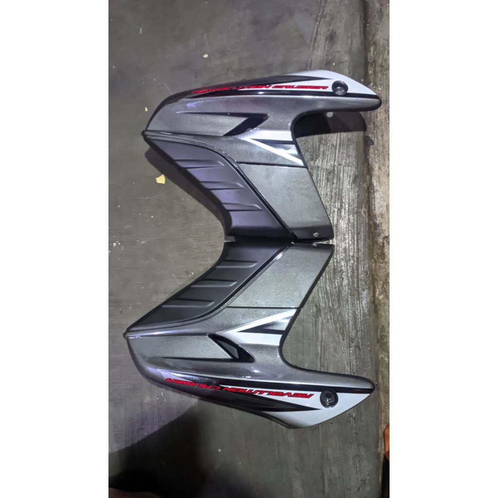 Sayap tangki Tirev Albino Cover sirip tangki Tiger Revo 2009 2010 2011 2012 2013 kupingan tangki cov