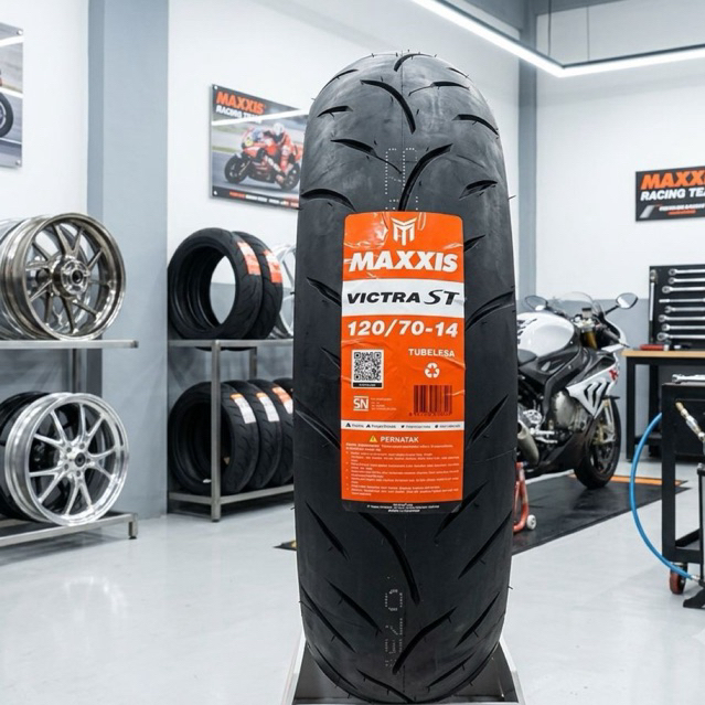 Ban Maxxis 120/70-14 Victra S98ST Tubeless