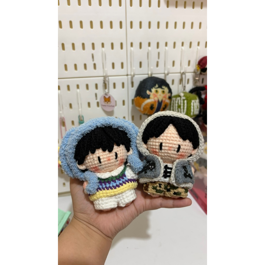 Custom doll crochet 10 cm