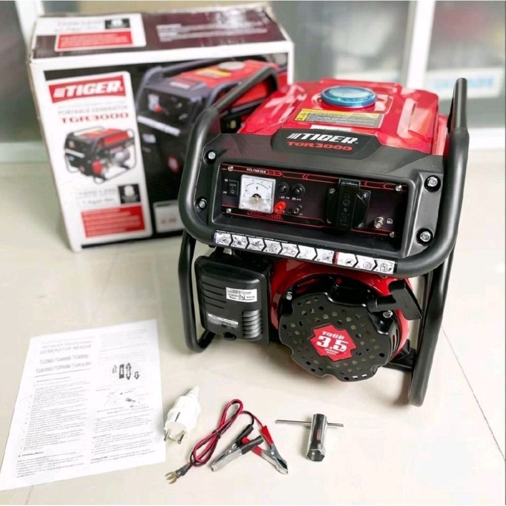 GENSET TIGER 1200wat 4tak tiger tgr3000 / genset 1200wat