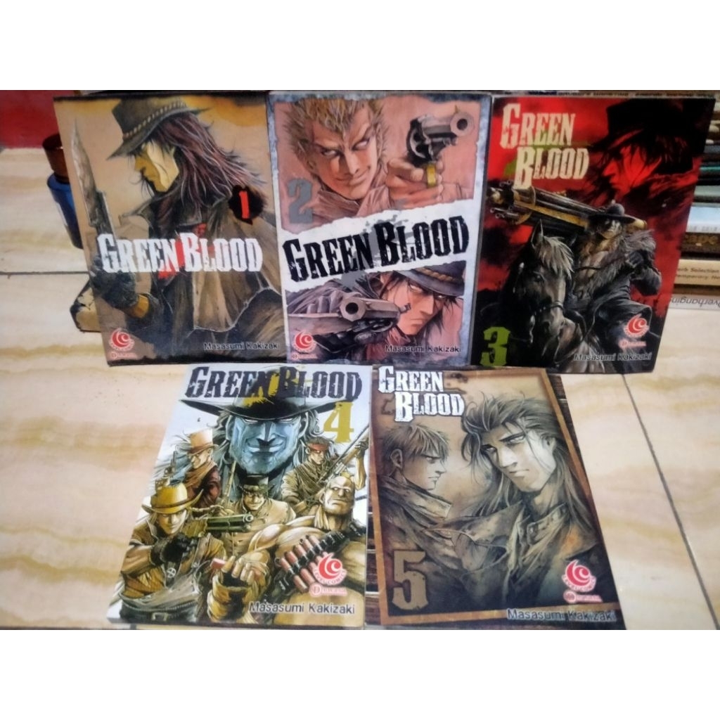 Komik Green Blood 1-5 tamat kolpri