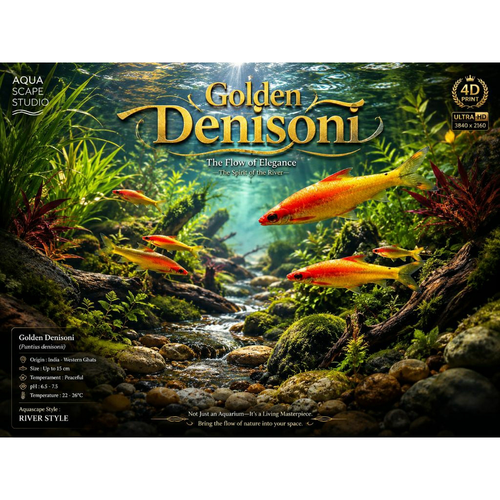 Puntius Denisoni Golden / Golden Denisoni / Hiasan / Mainan Anak