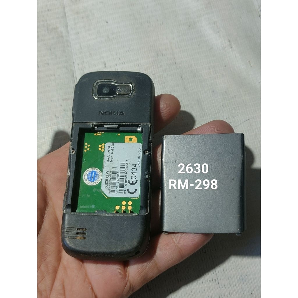 HP rusak Nokia 2630 RM-298 anggap jual spare Part bahan