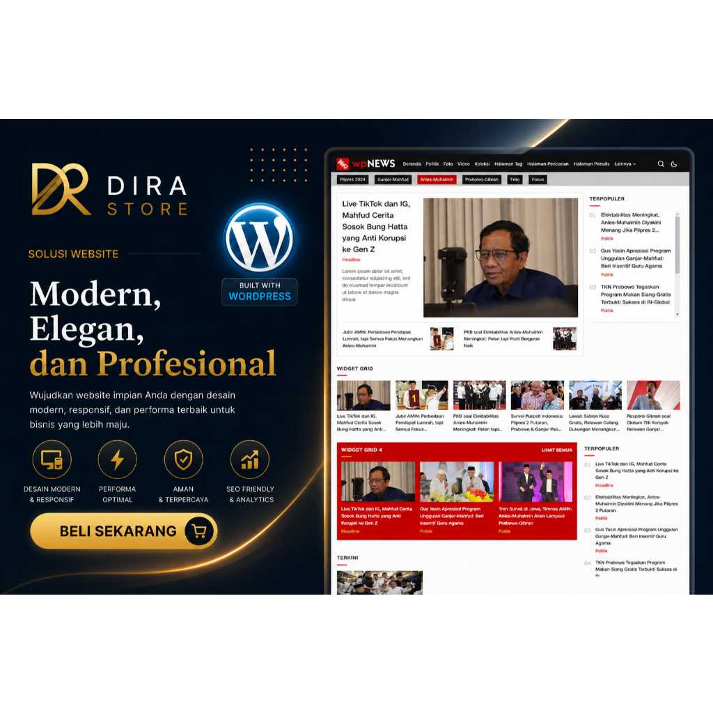 WPNews Template WordPress Berita Mirip CNNIndonesia.com