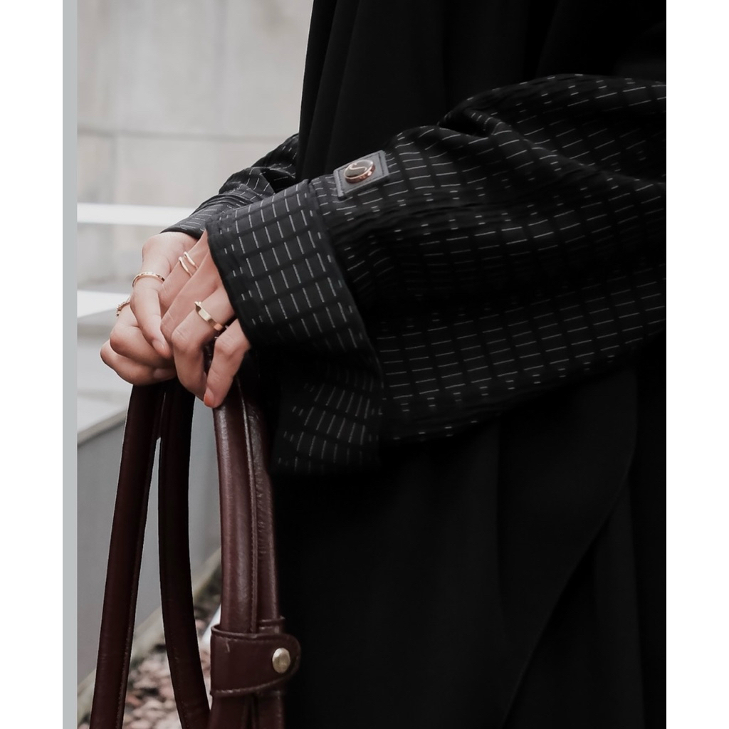 Set Abaya Timeless & Pashban Ummu Sarah