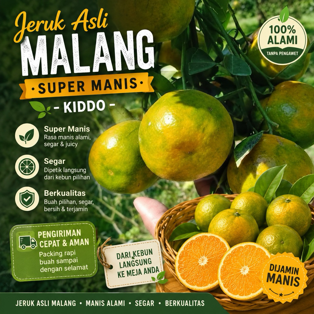 jeruk siam madu malang