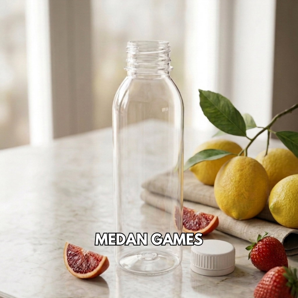 Botol Plastik Kfe 250 ml isi 189 pcs per Bal Tutup Segel Putih Tinggi, Ramping & Siap Isi