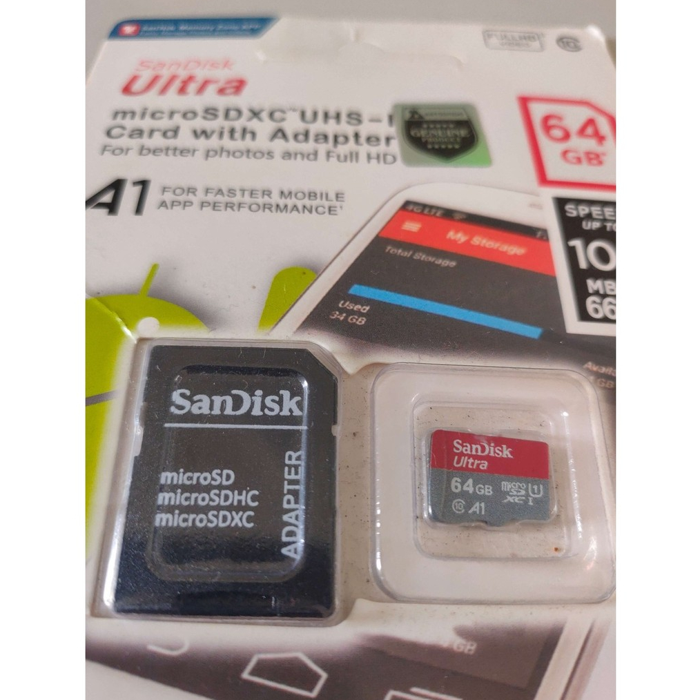 Memory Card HP Sandisk Ultra 64 GB Micro SDXC
