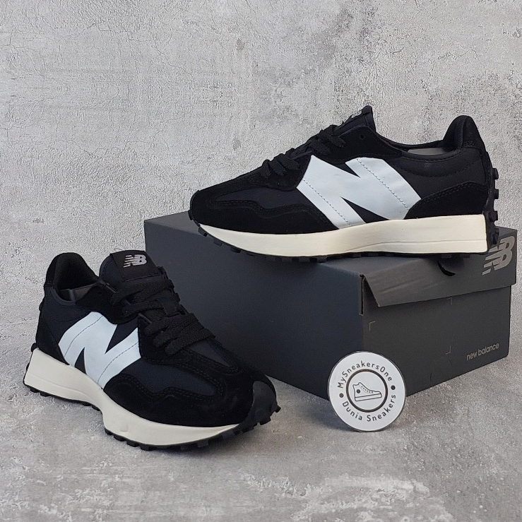 Sepatu Kasual NB 327 Black White