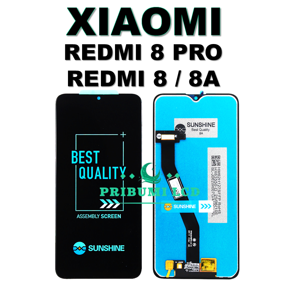 LCD TOUCHSCREEN REDMI 8 PRO / REDMI 8 / REDMI 8A ORIGINAL 100% COMPLETE