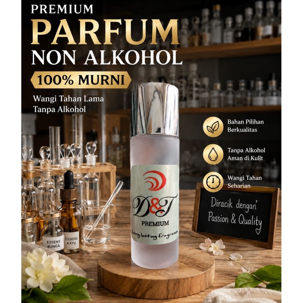 Parfum murni non Alkohol non DPG